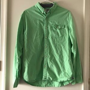 Green Button Shirt